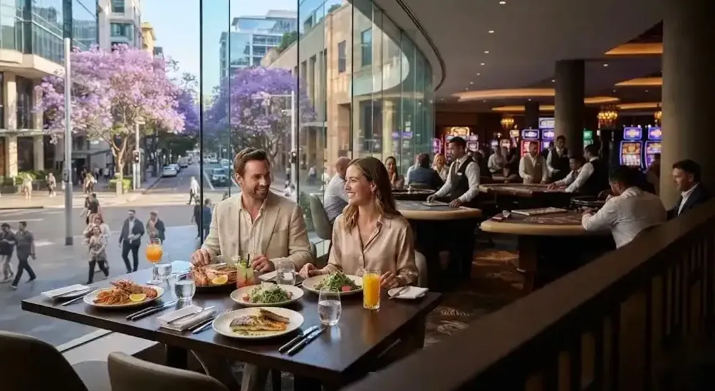 Guests at the chef's table