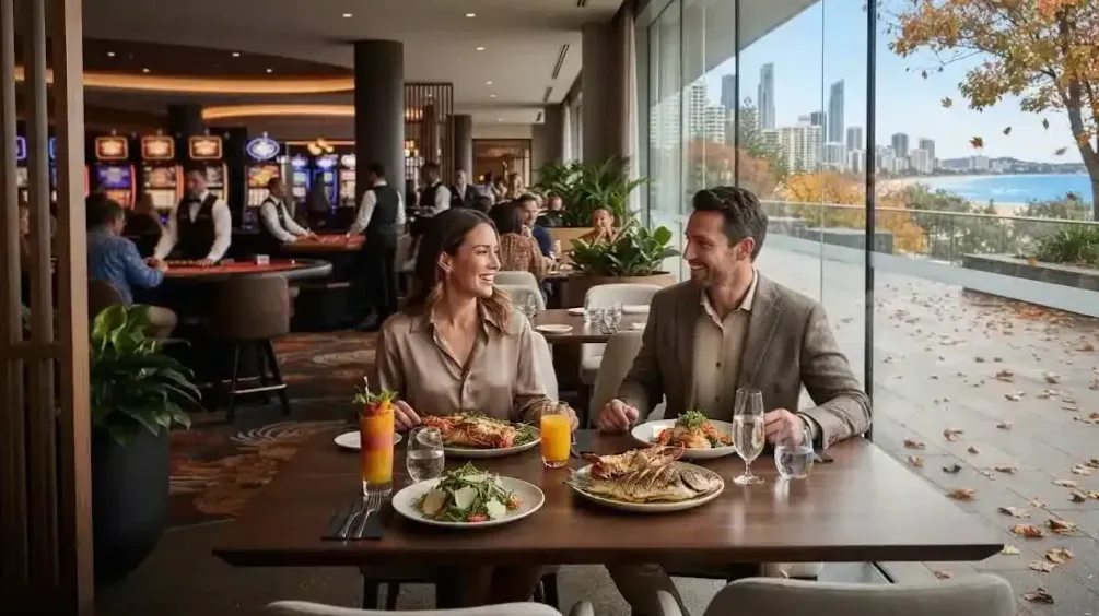 Outdoor dining detail